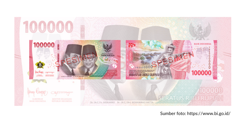Uang kertas baru Rp100.000