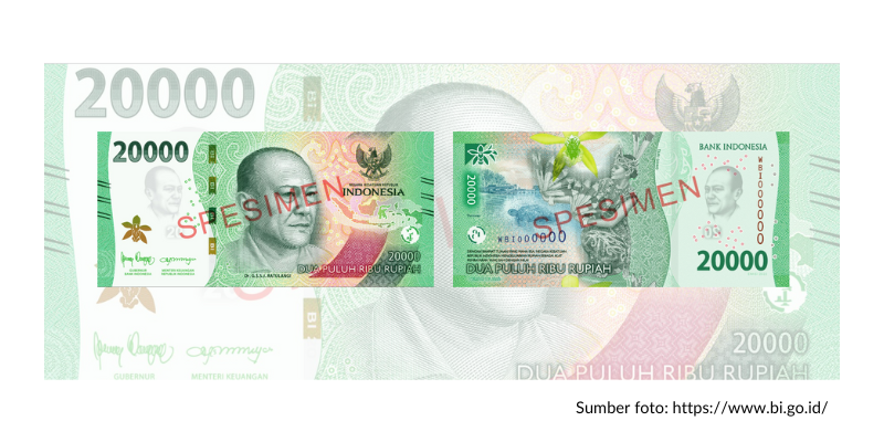 Uang kertas baru Rp20.000
