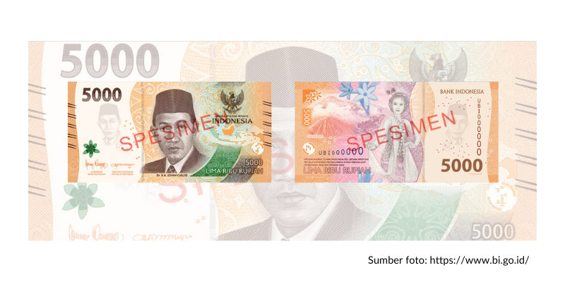 Uang kertas baru Rp5.000