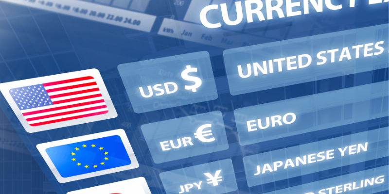 Pilihan mata uang asing Amerika, Eropa, dan Jepang