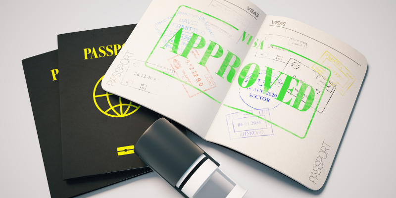 Status pengajuan visa approved atau diterima