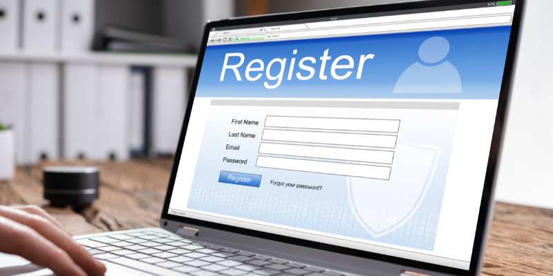 Proses pendaftaran secara online