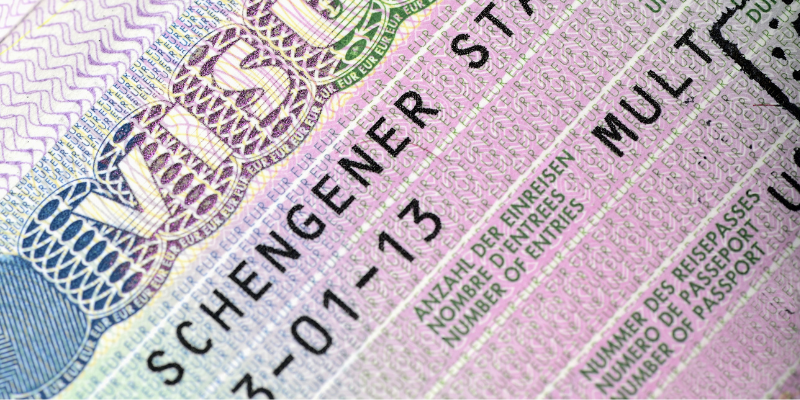 Visa Schengen dengan tipe multiple entry