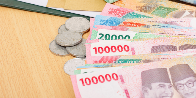 Kumpulan mata uang pecahan rupiah