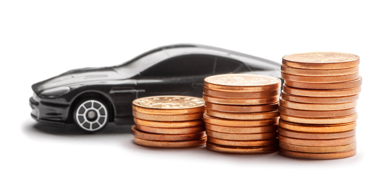 Ilustrasi uang untuk bayar pajak mobil