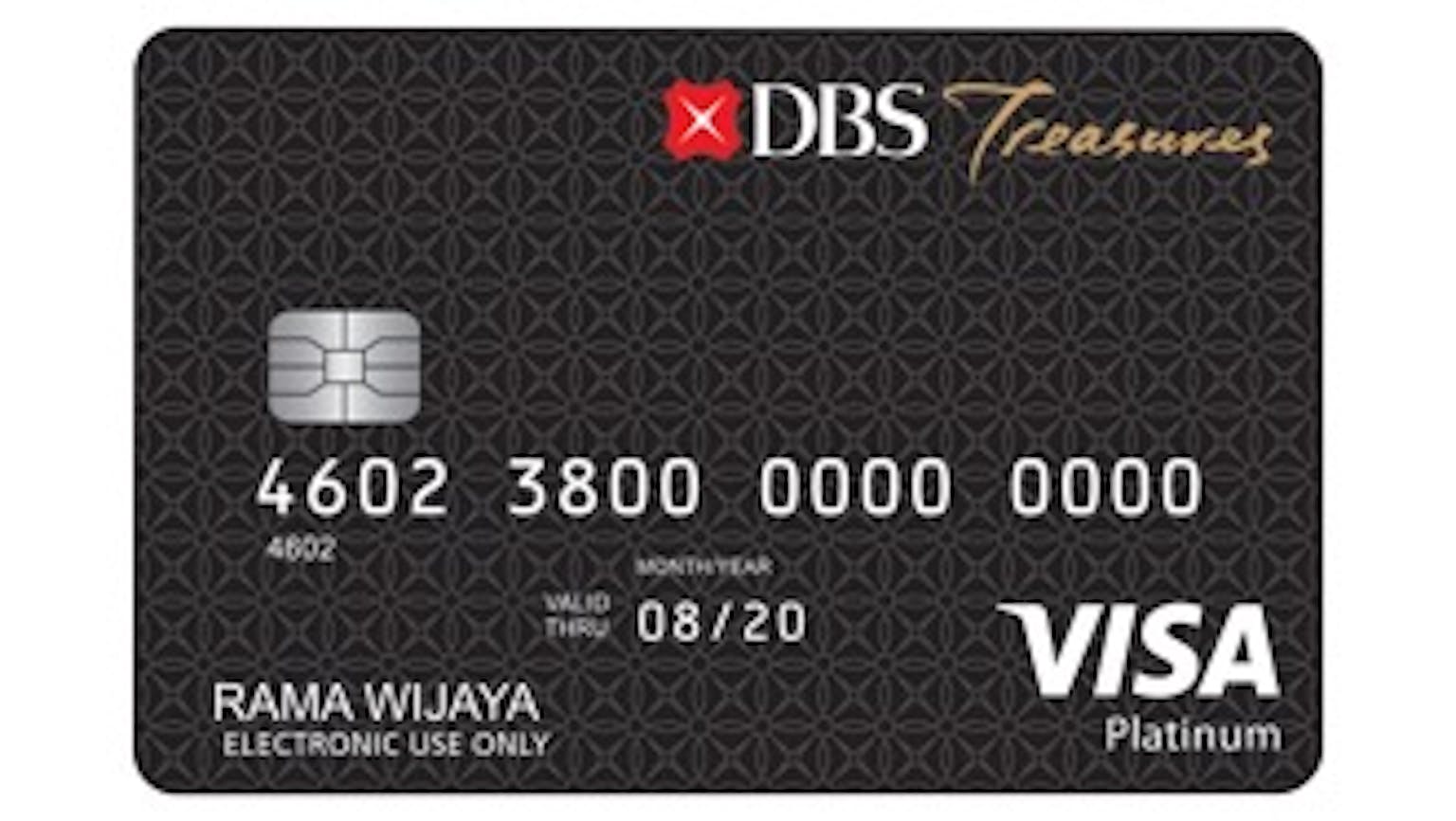 Kartu Debit DBS Treasures Visa Platinum