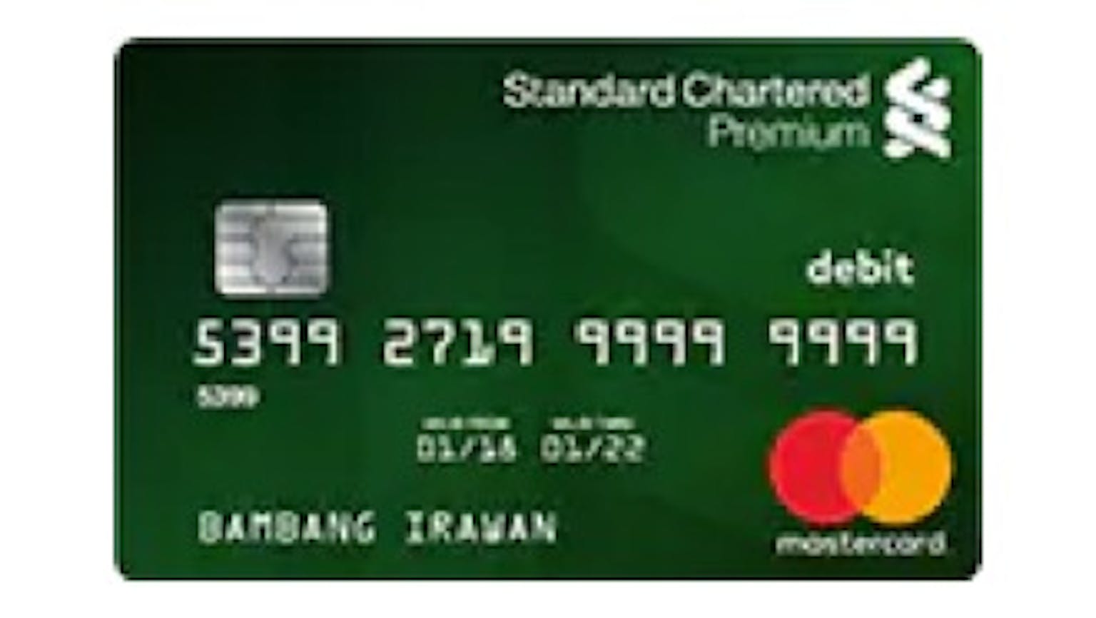 Kartu Debit Premium Standard Chartered