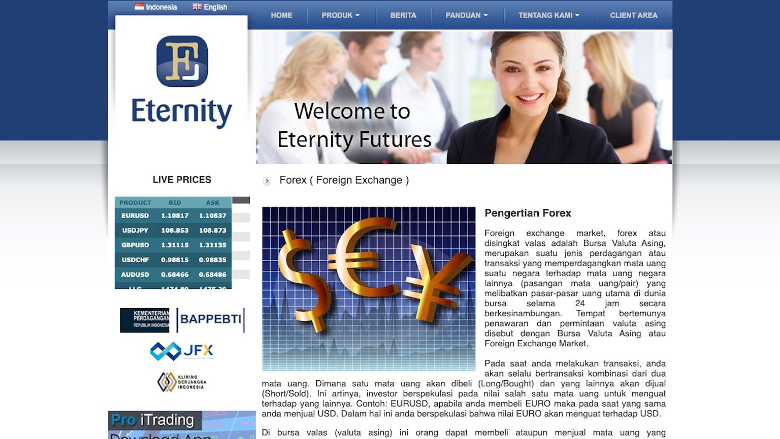 Eternity Futures Forex