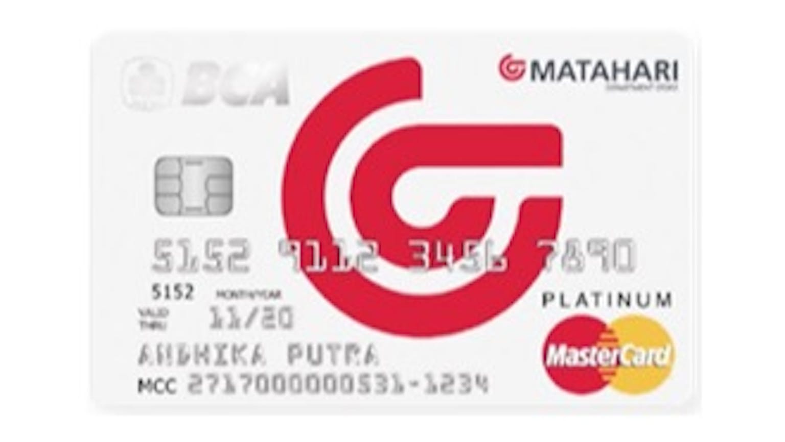 BCA MasterCard Matahari (Sudah Tidak Tersedia)