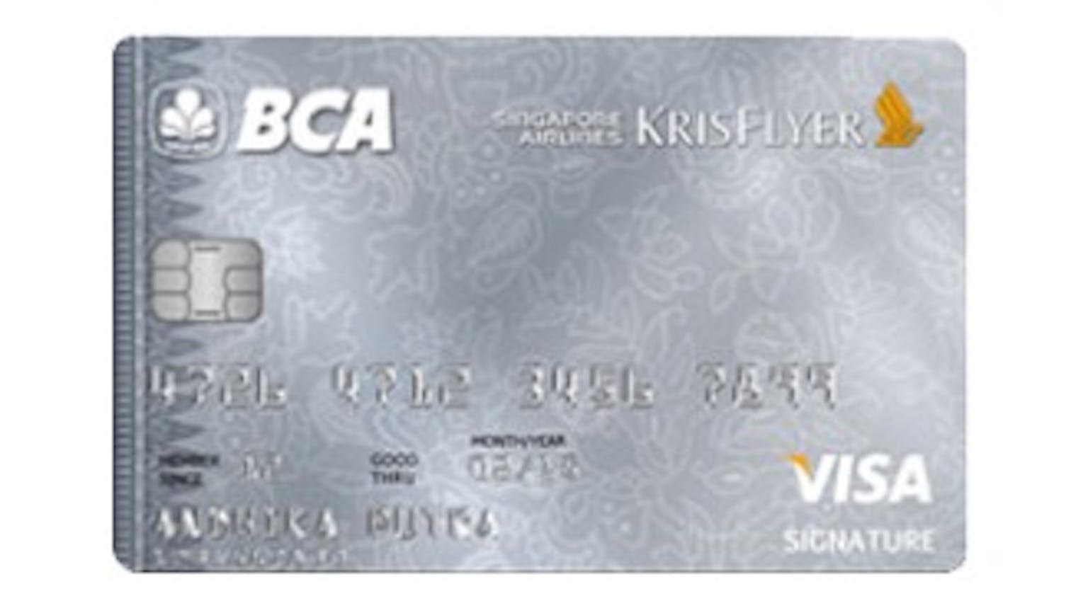 BCA Singapore Airlines KrisFlyer VISA Signature