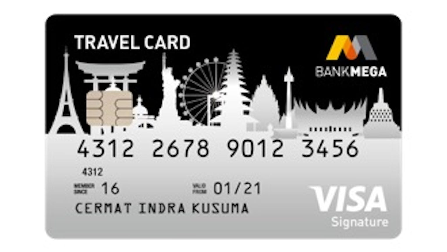 bank mega travel card