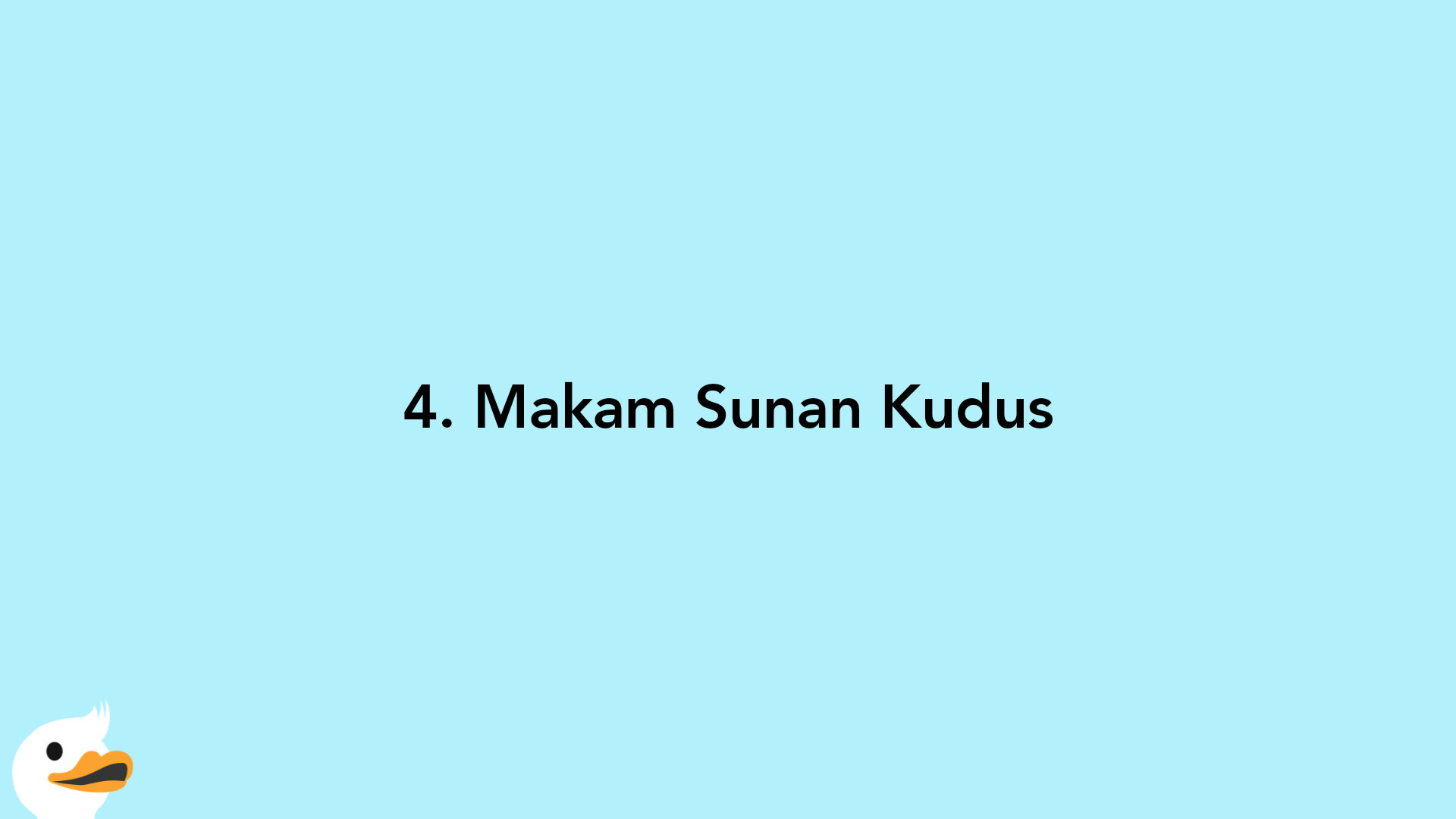 4. Makam Sunan Kudus