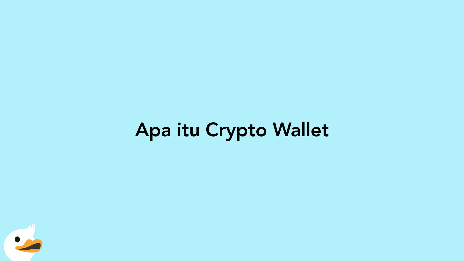 Apa itu Crypto Wallet