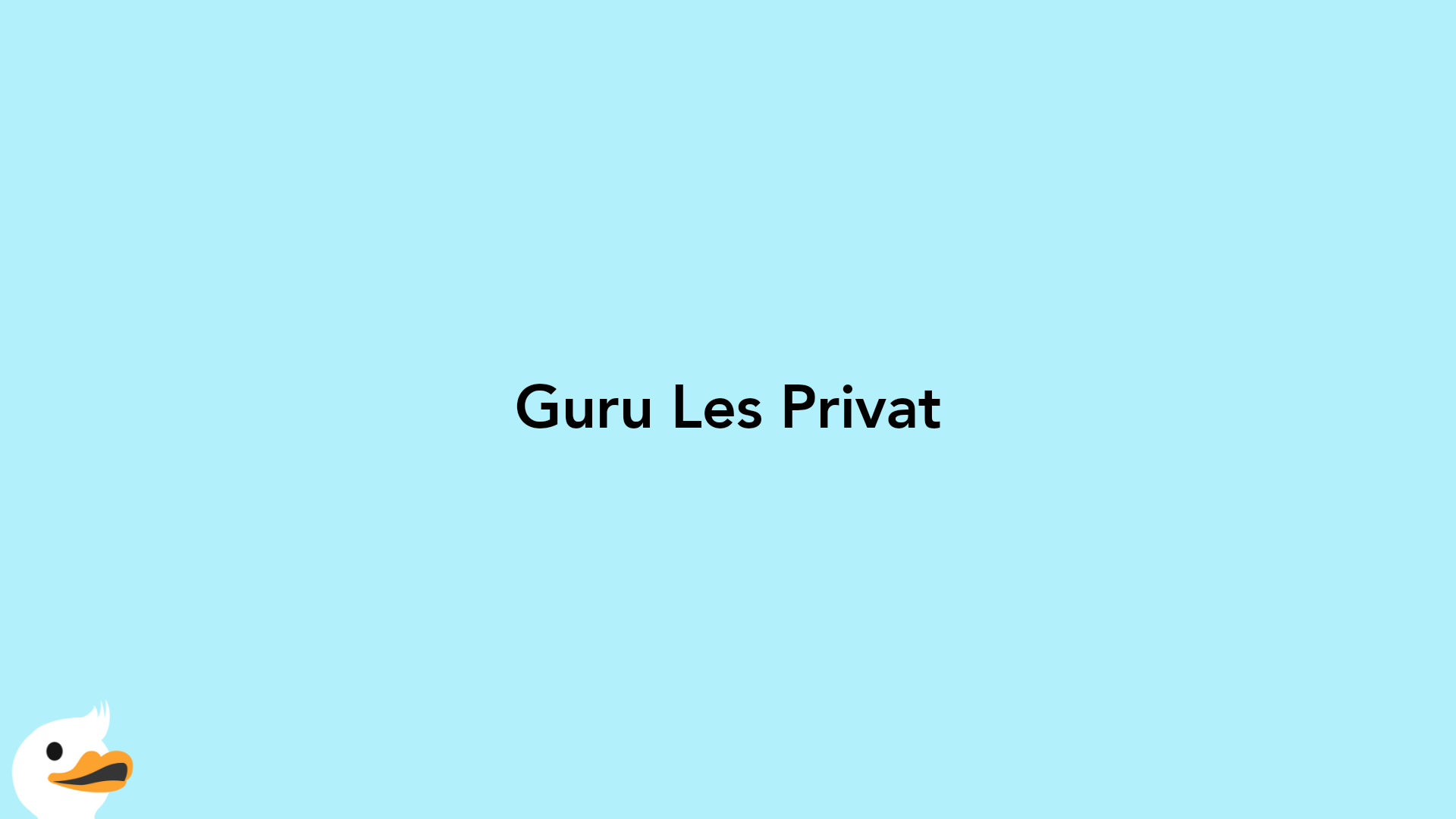 Guru Les Privat