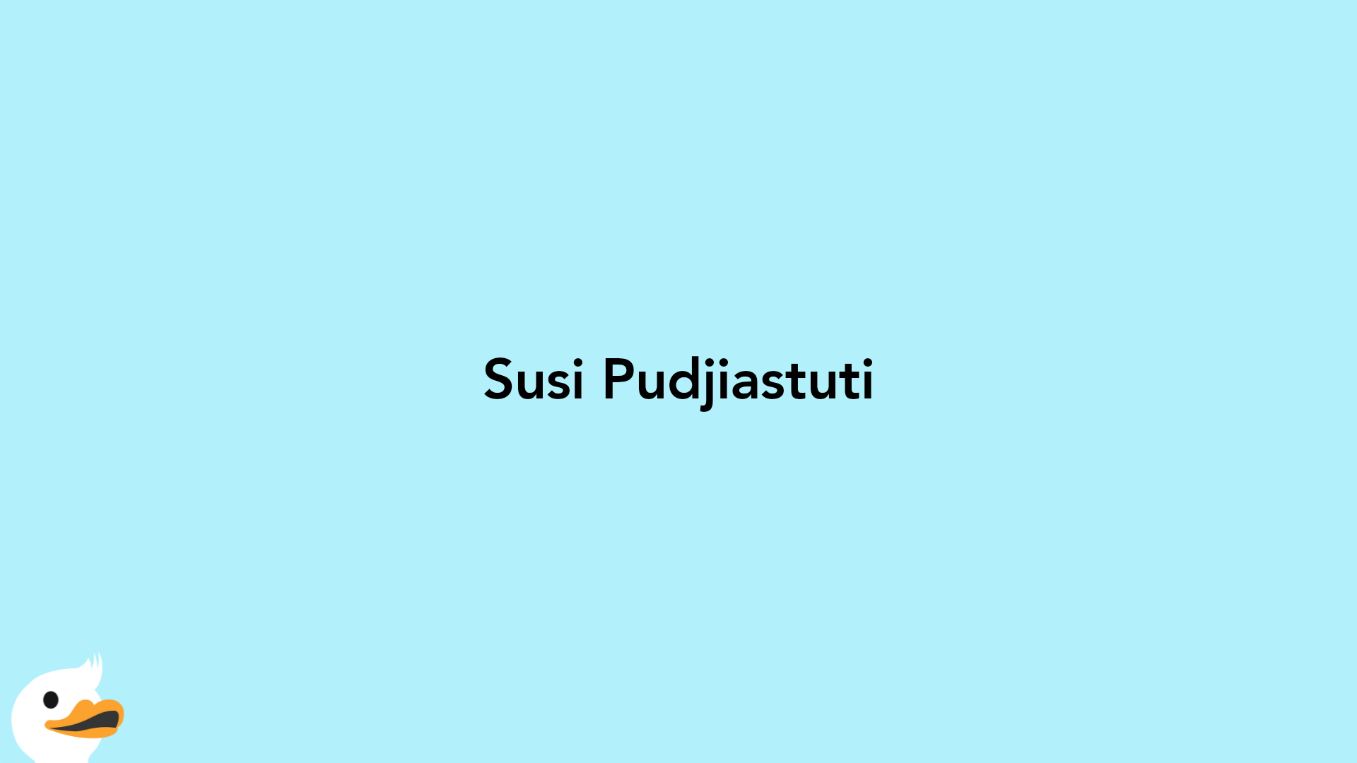 Susi Pudjiastuti