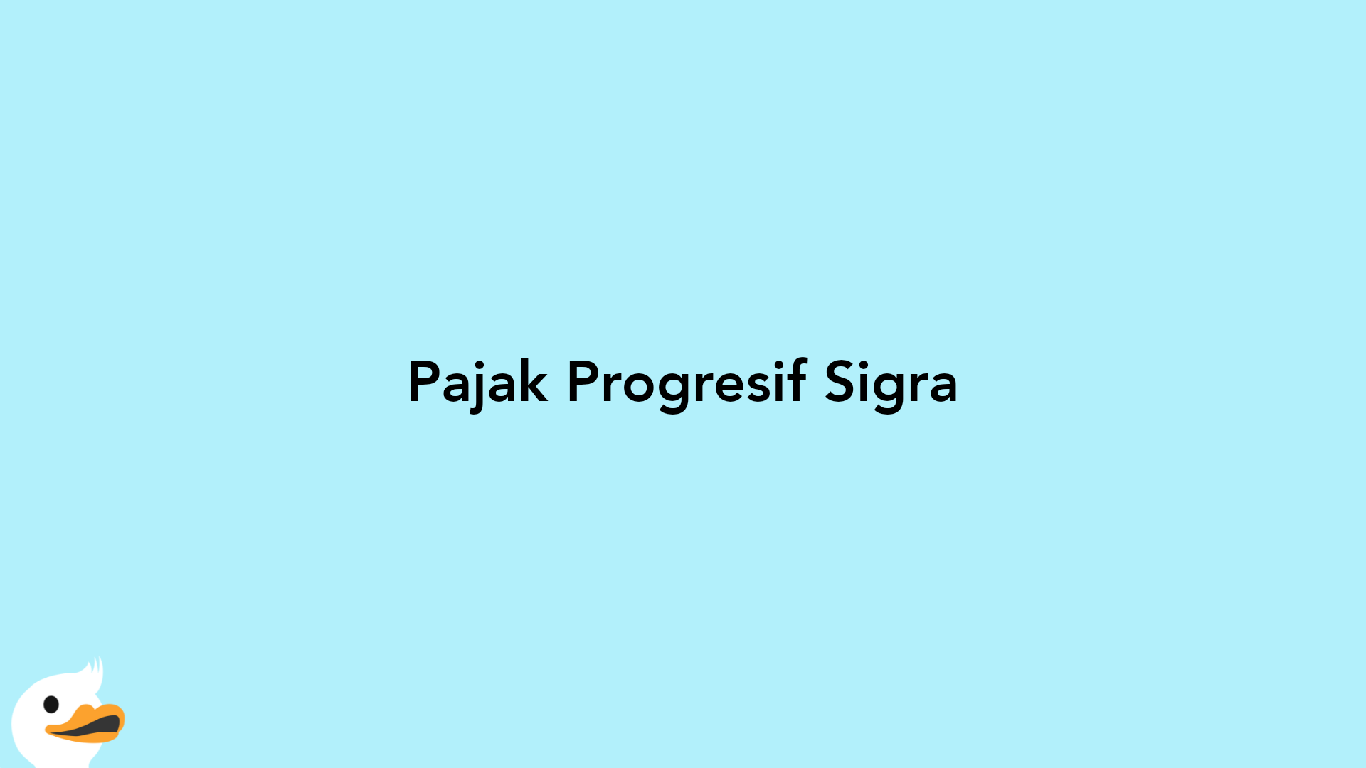 Pajak Progresif Sigra