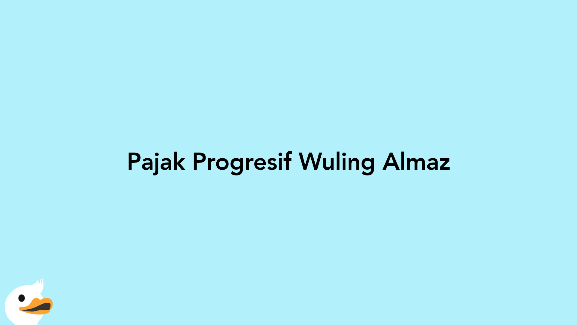 Pajak Progresif Wuling Almaz