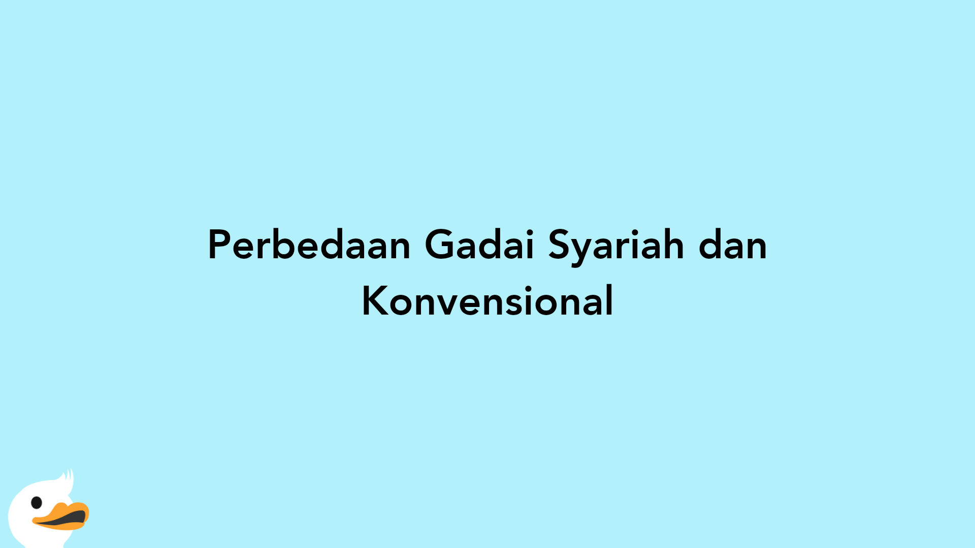 Perbedaan Gadai Syariah dan Konvensional