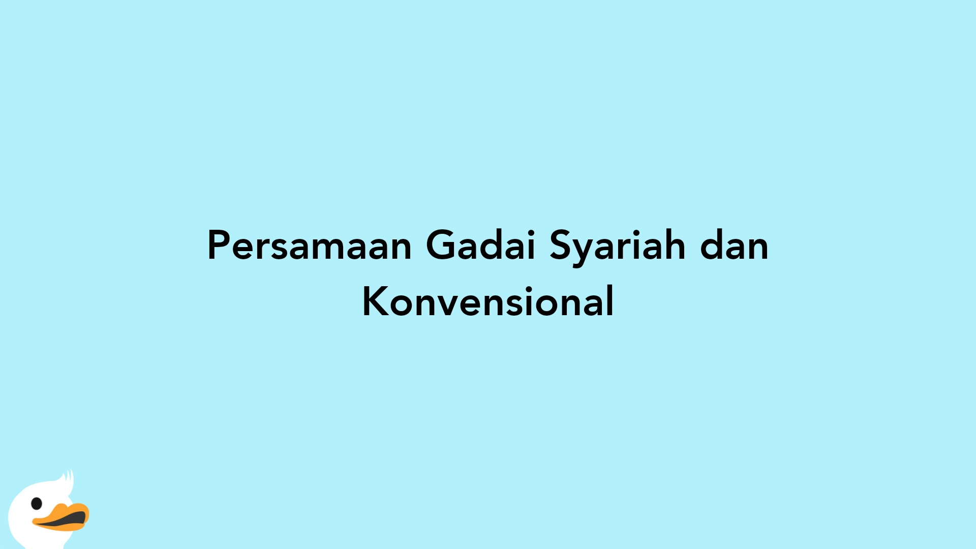 Persamaan Gadai Syariah dan Konvensional