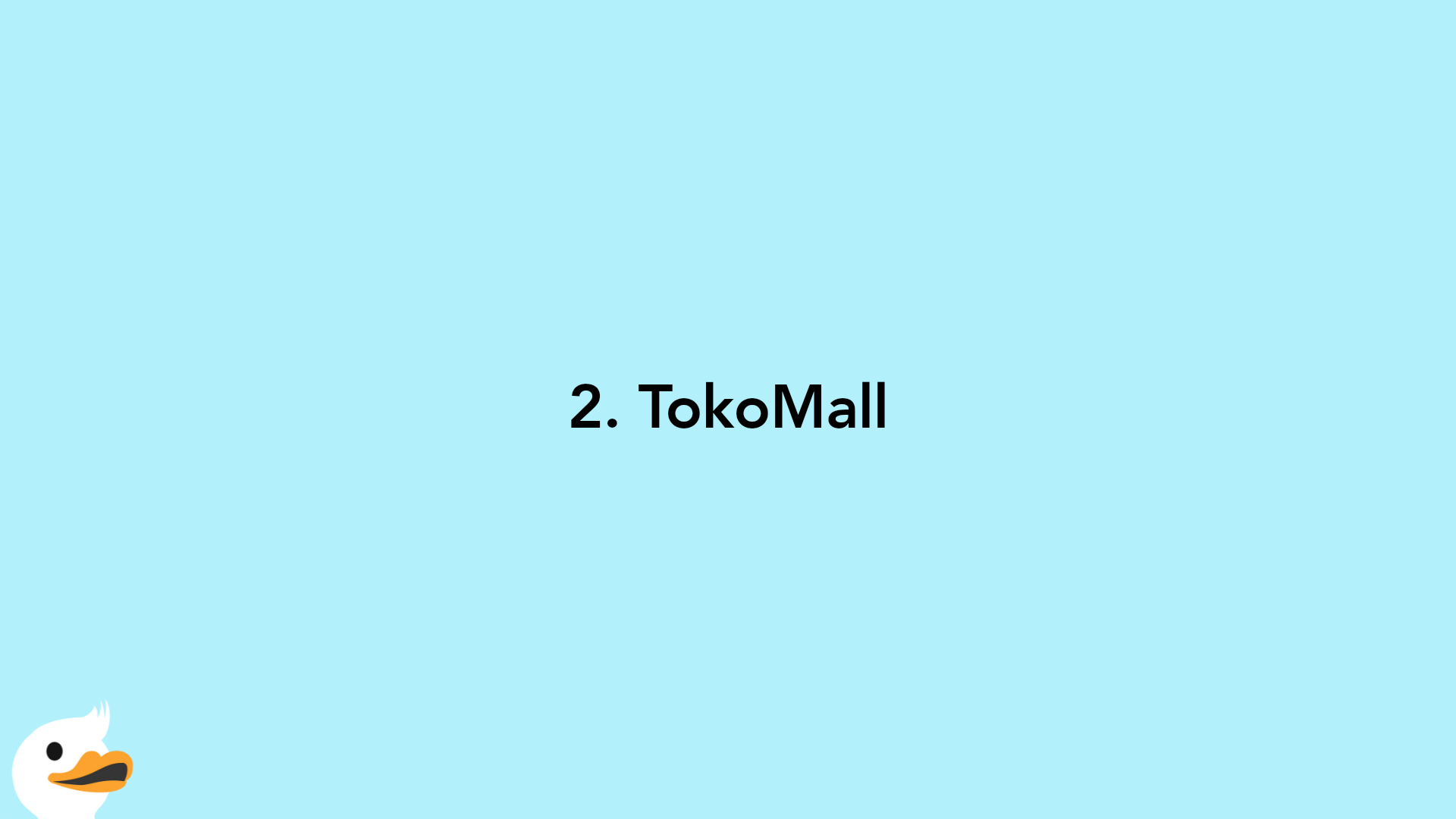 2. TokoMall