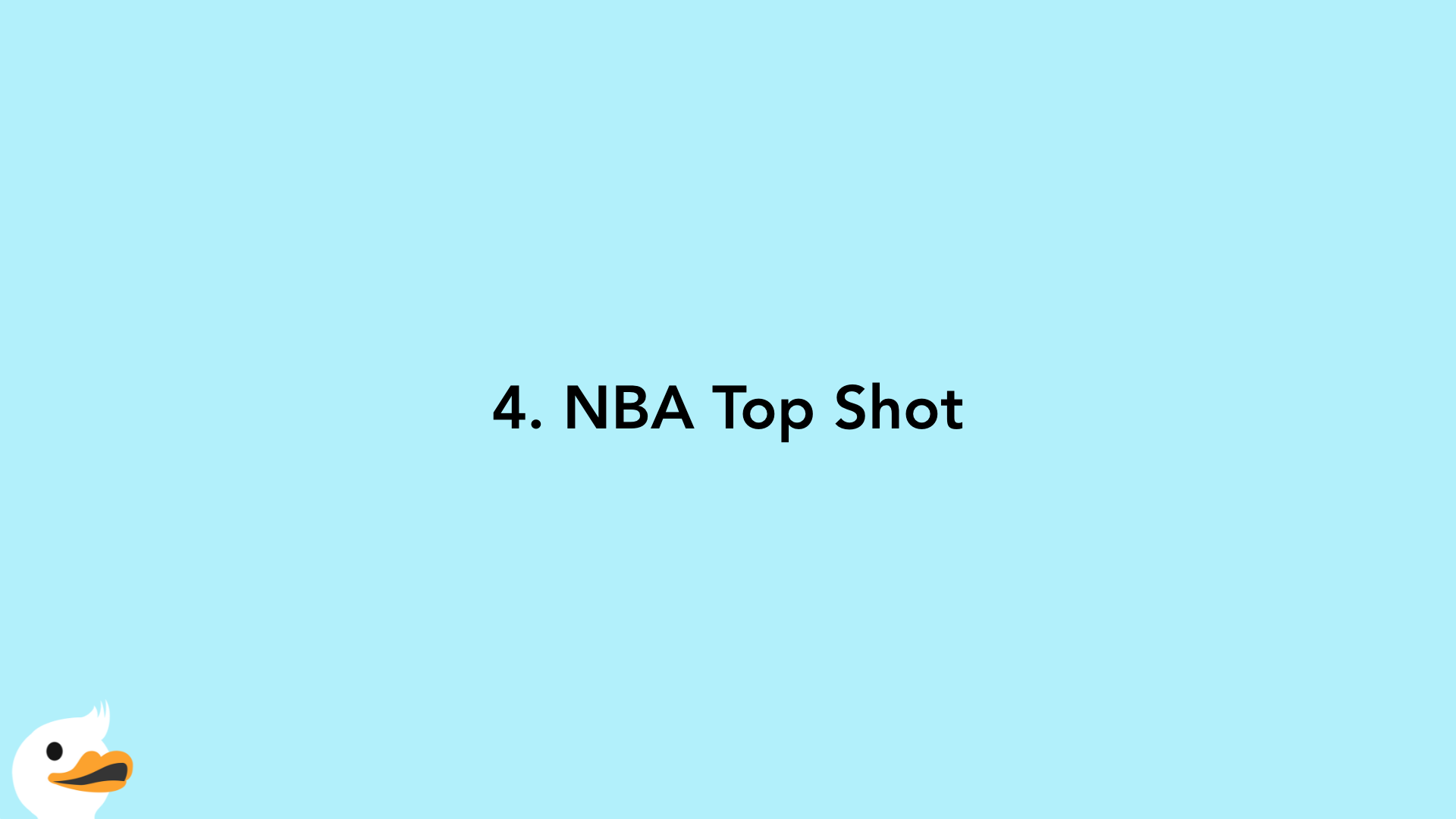 4. NBA Top Shot