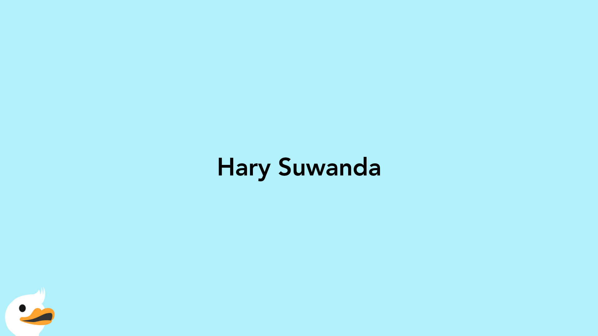Hary Suwanda