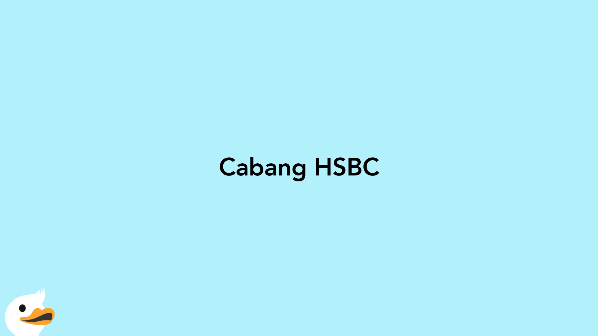 Cabang HSBC