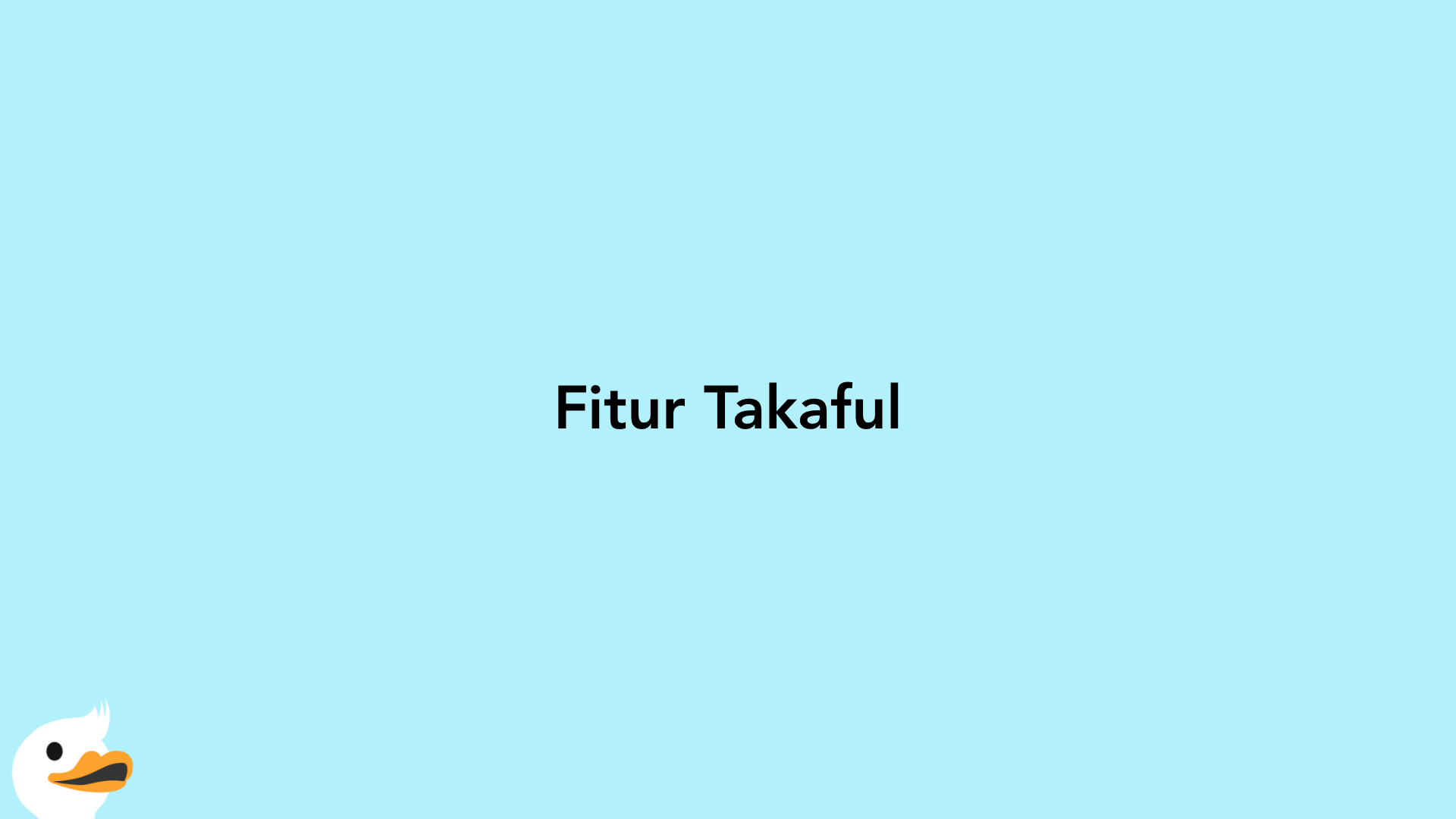 Fitur Takaful