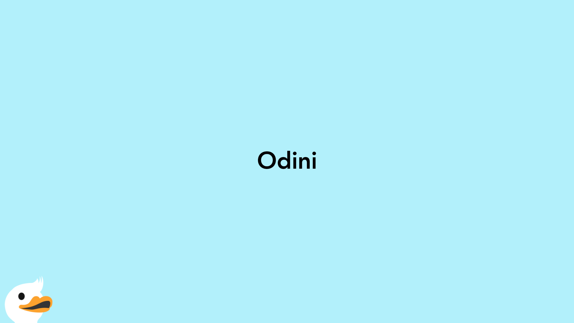 Odini