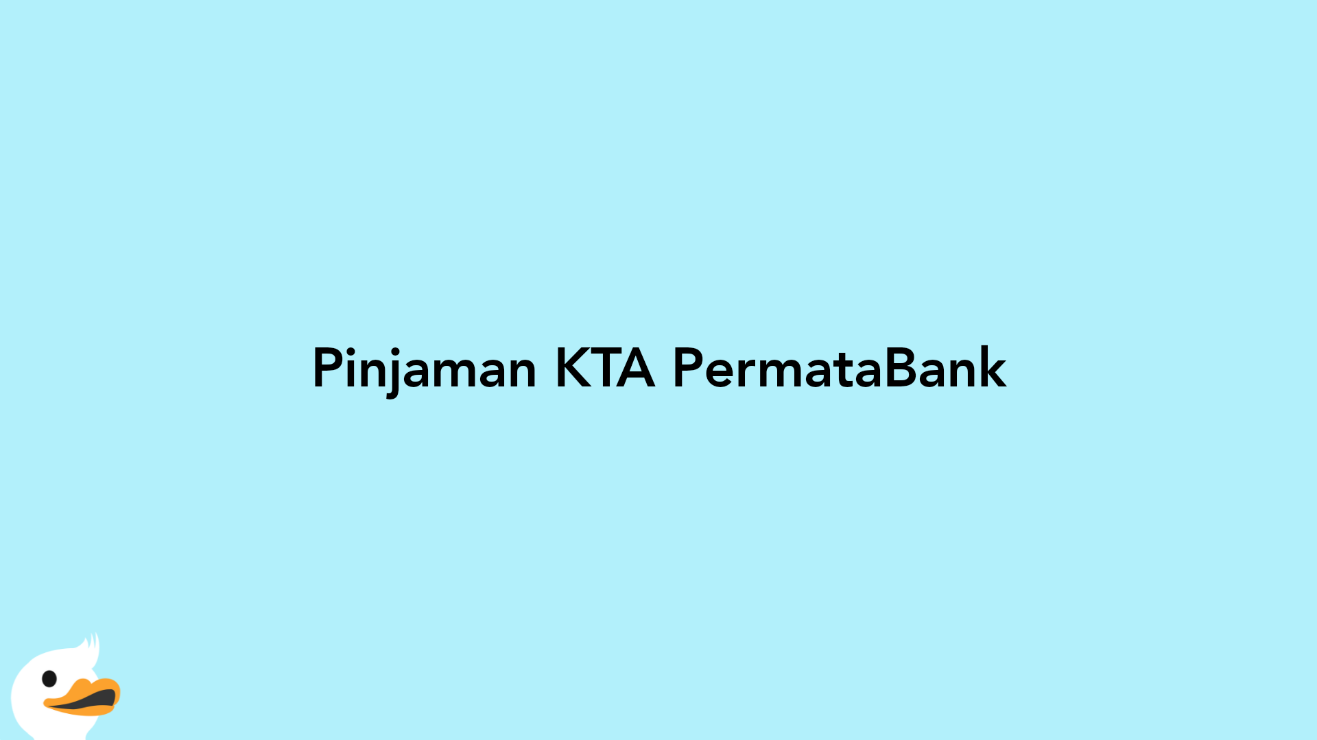 Pinjaman KTA PermataBank