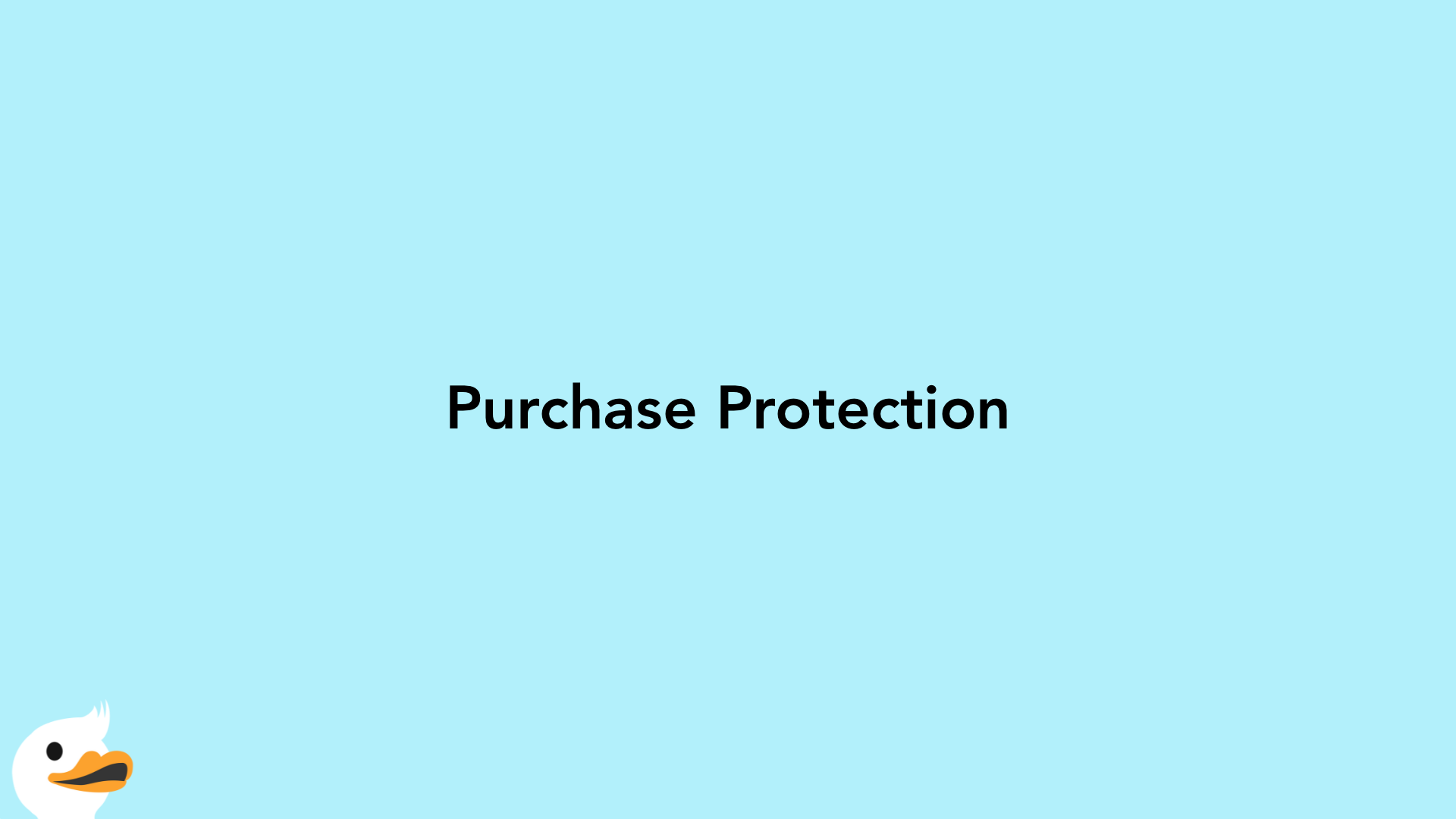Purchase Protection