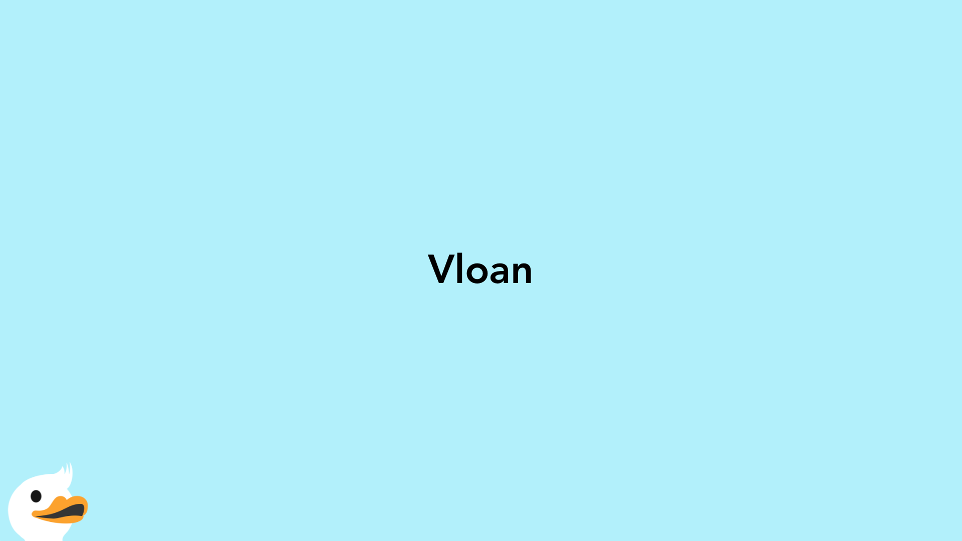 Vloan