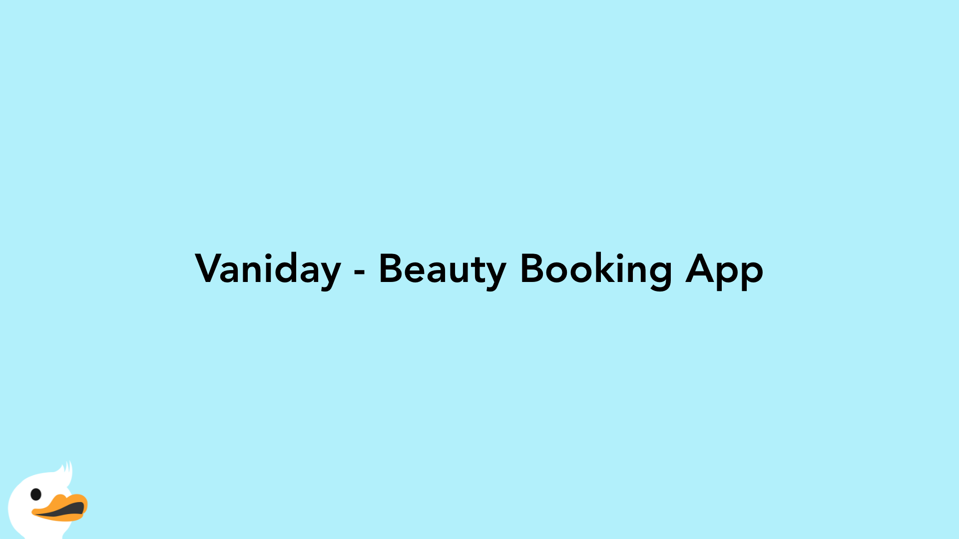 Vaniday - Beauty Booking App