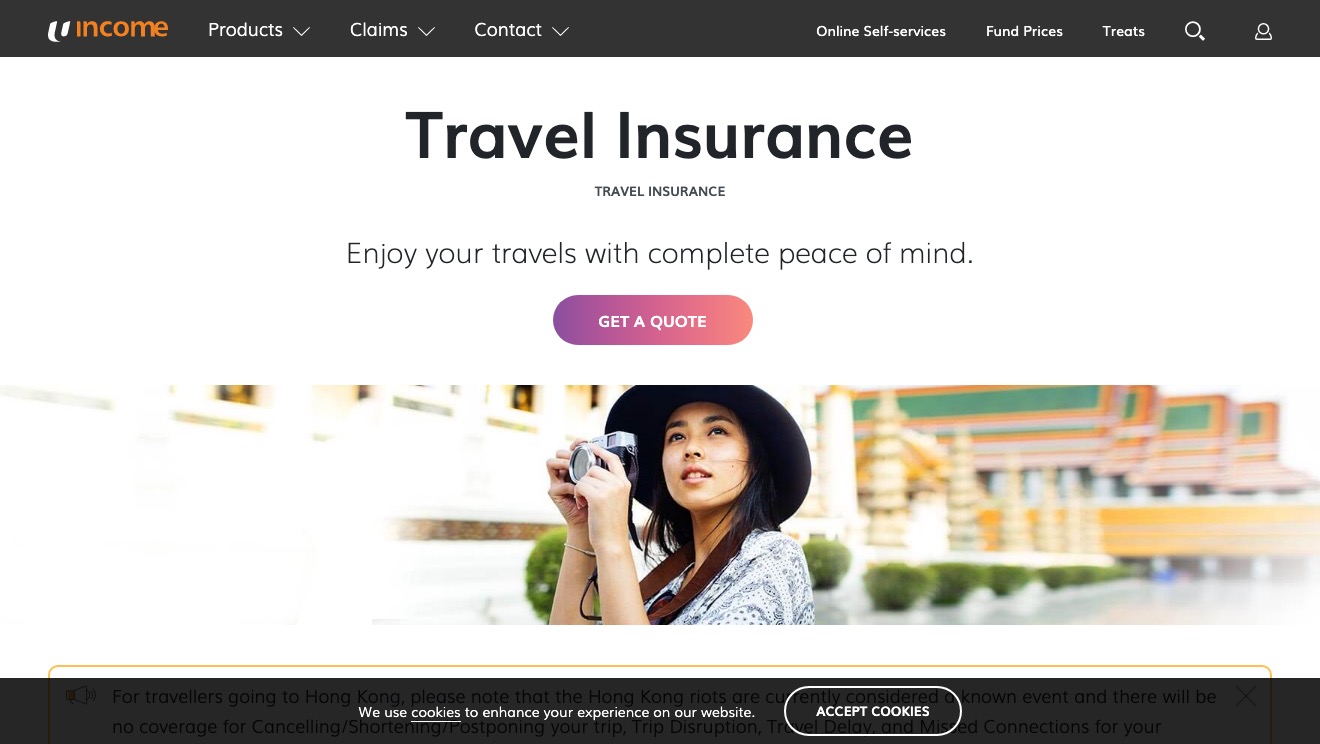 is ntuc income travel insurance good