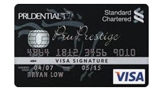 Standard Chartered PruPrestige VISA Signature Card