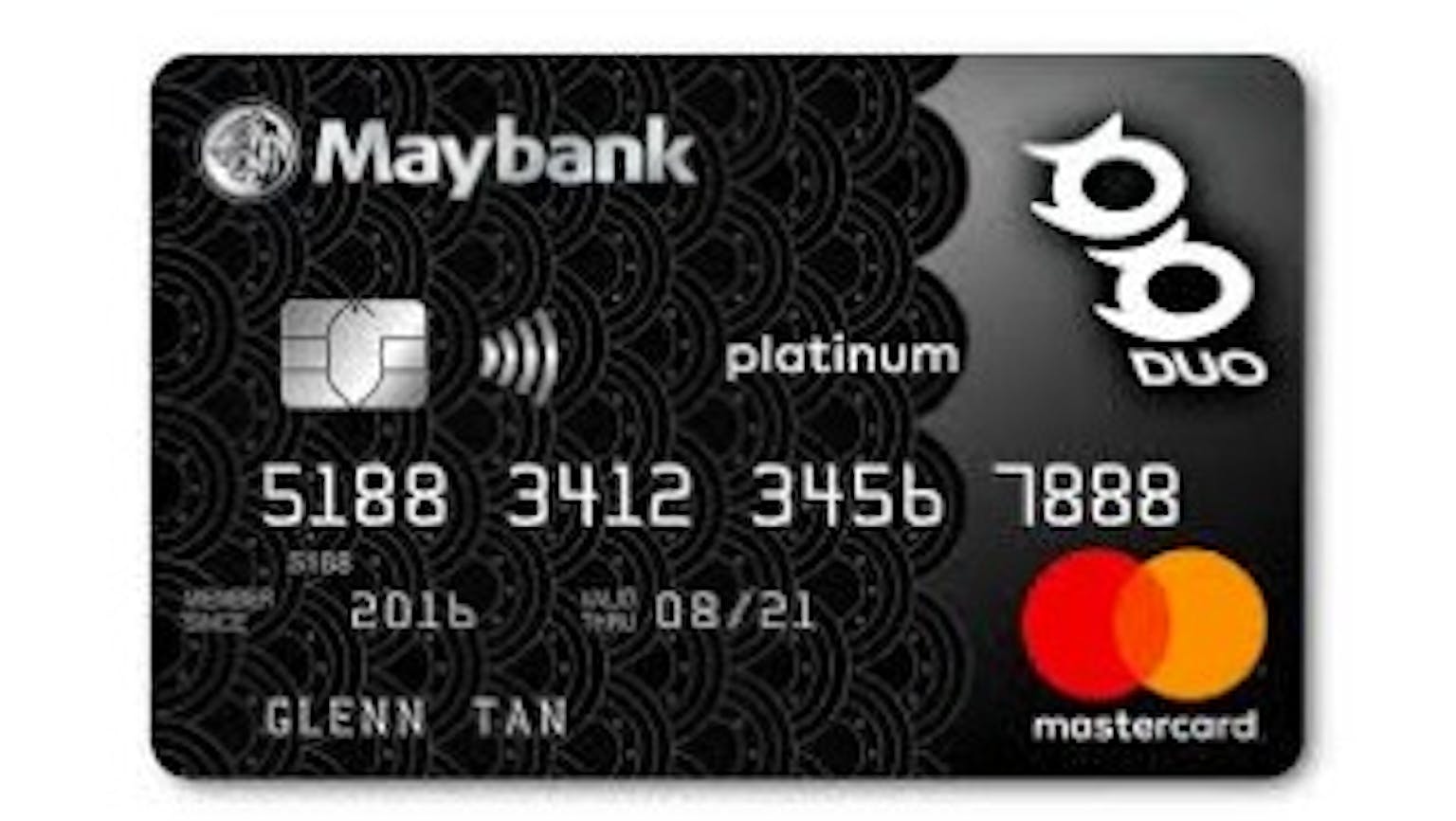 Maybank DUO Platinum Mastercard