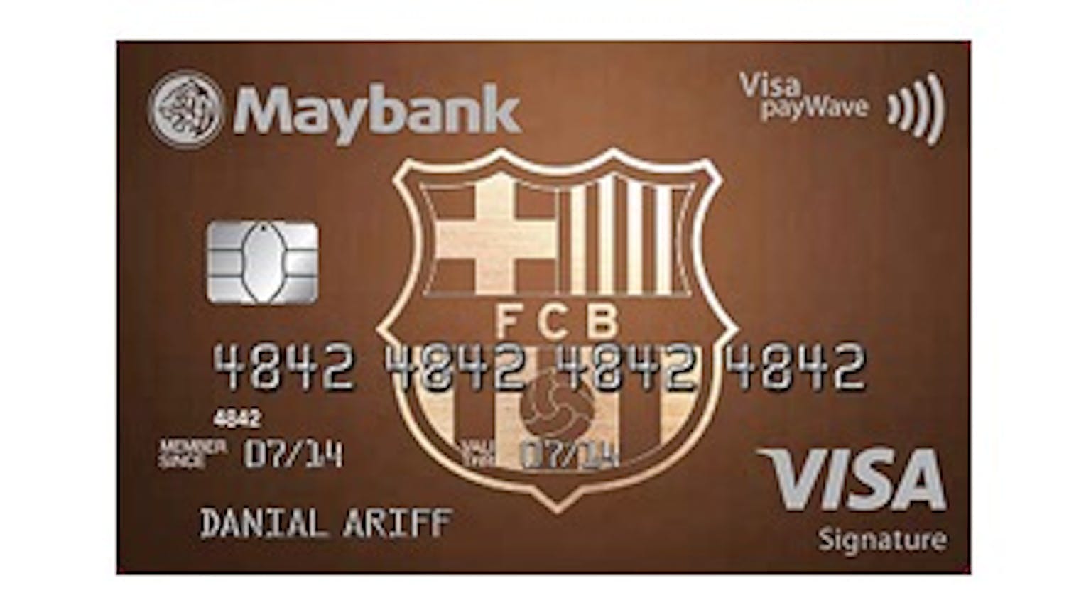 Maybank FC Barcelona VISA Signature Card