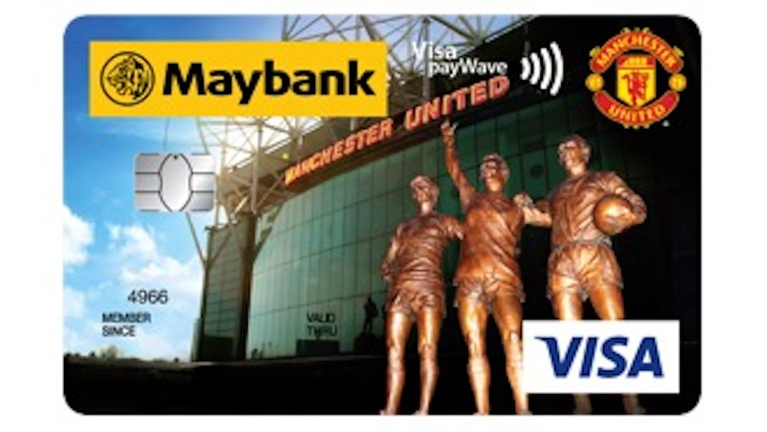 Manchester debit maybank card united Maybank Express